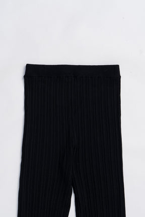 Frill Hem Knit Pants - 2025 WINTER
