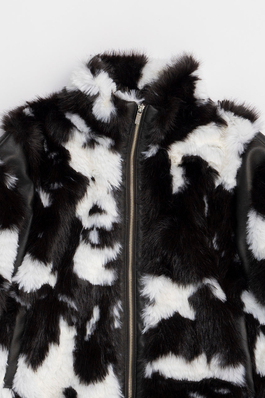 [24Autumn PRE ORDER] FUR ZIP BLOUSON