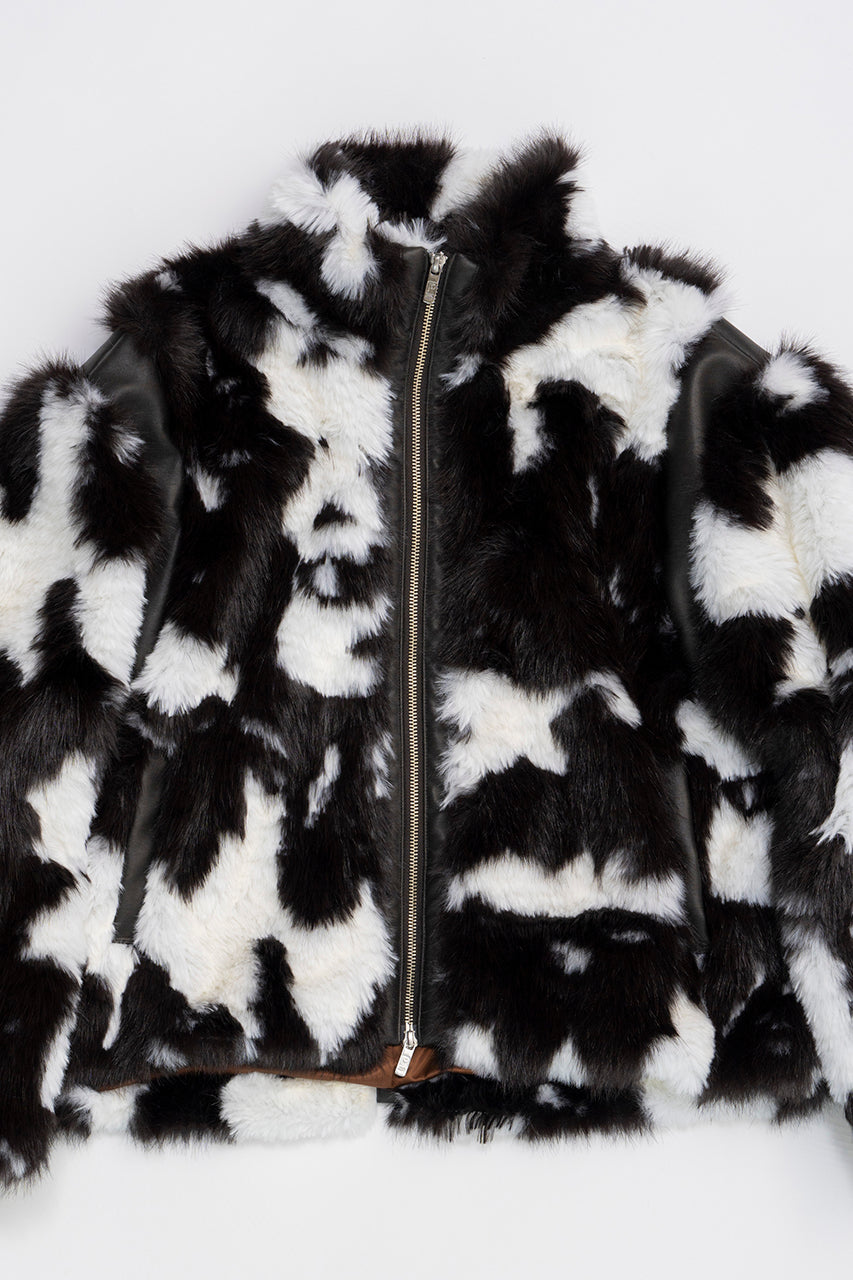 【24WINTER PRE ORDER】Fur Zip Blouson