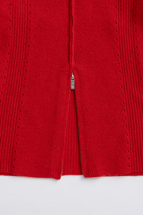 Heavy Turtleneck Knit Tunic - 2025 WINTER