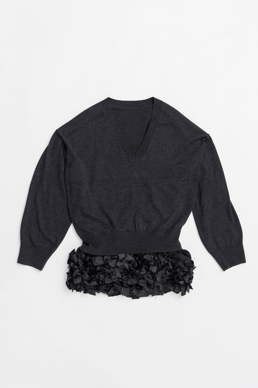 Tape Ribbon Camisole Layer Knit - 2026 SPRING