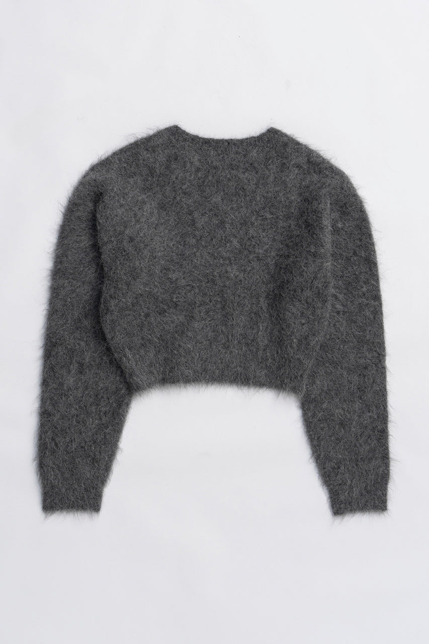 Alpaca Blend 2-Way Hoodie - 2025 WINTER