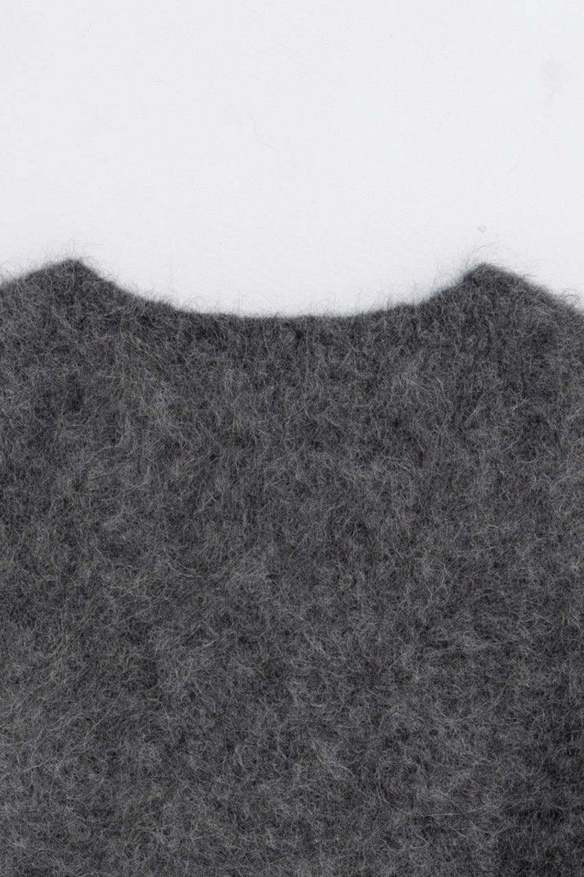 Alpaca Blend 2-Way Hoodie - 2025 WINTER