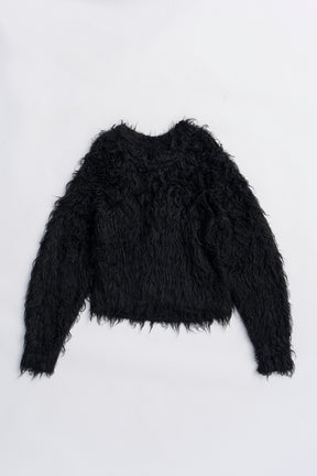 Shaggy Knit Pullover - 2025 WINTER