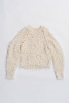 Shaggy Knit Pullover - 2025 WINTER