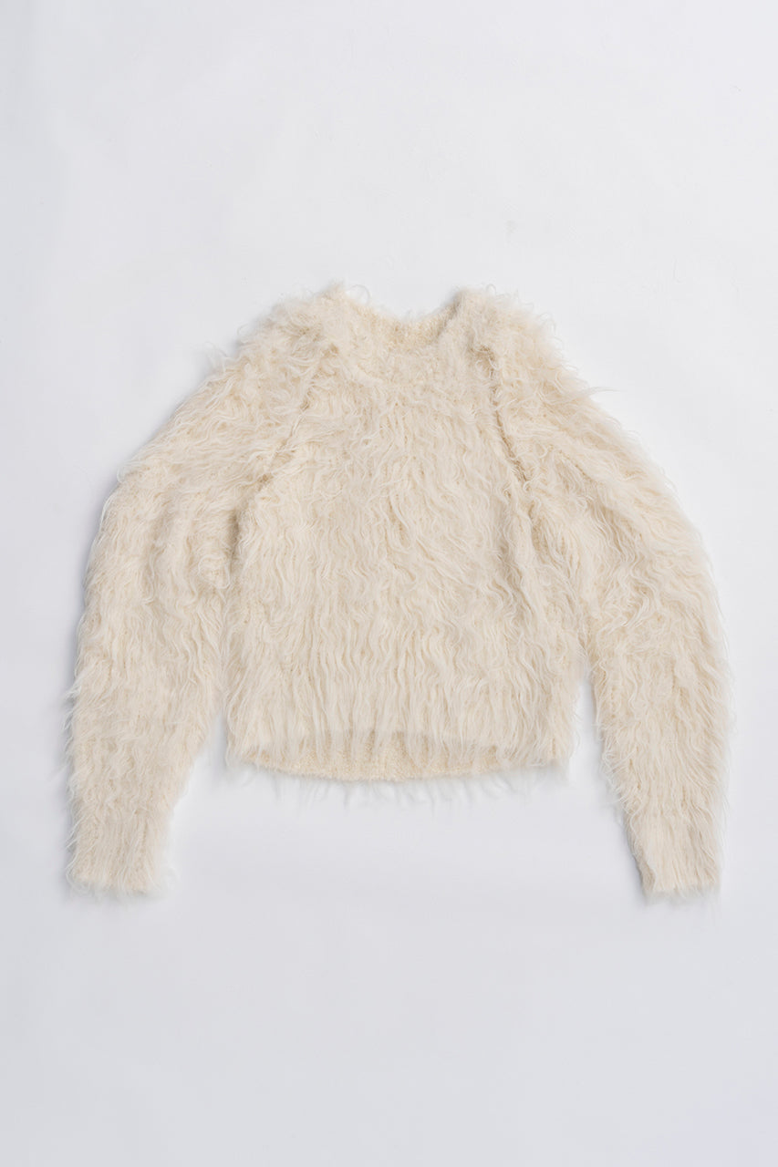 Shaggy Knit Pullover - 2025 WINTER