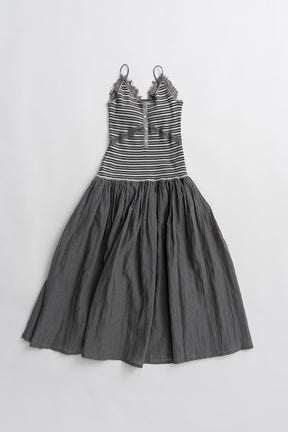 Cup-in-knit dress