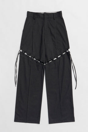 【25 SPRING PRE ORDER】Lace-Up Tailored Pants