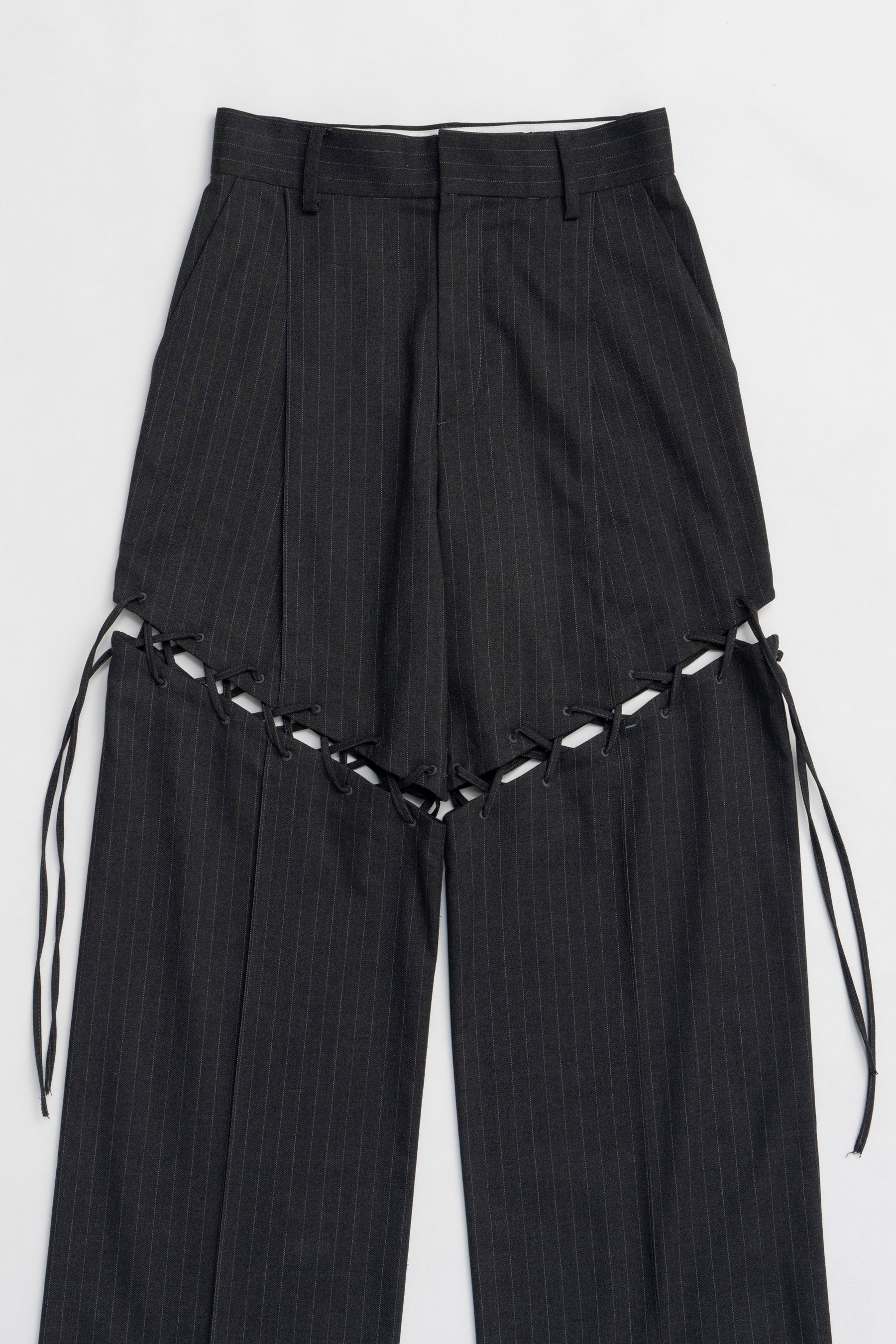 【25 SPRING PRE ORDER】Lace-Up Tailored Pants