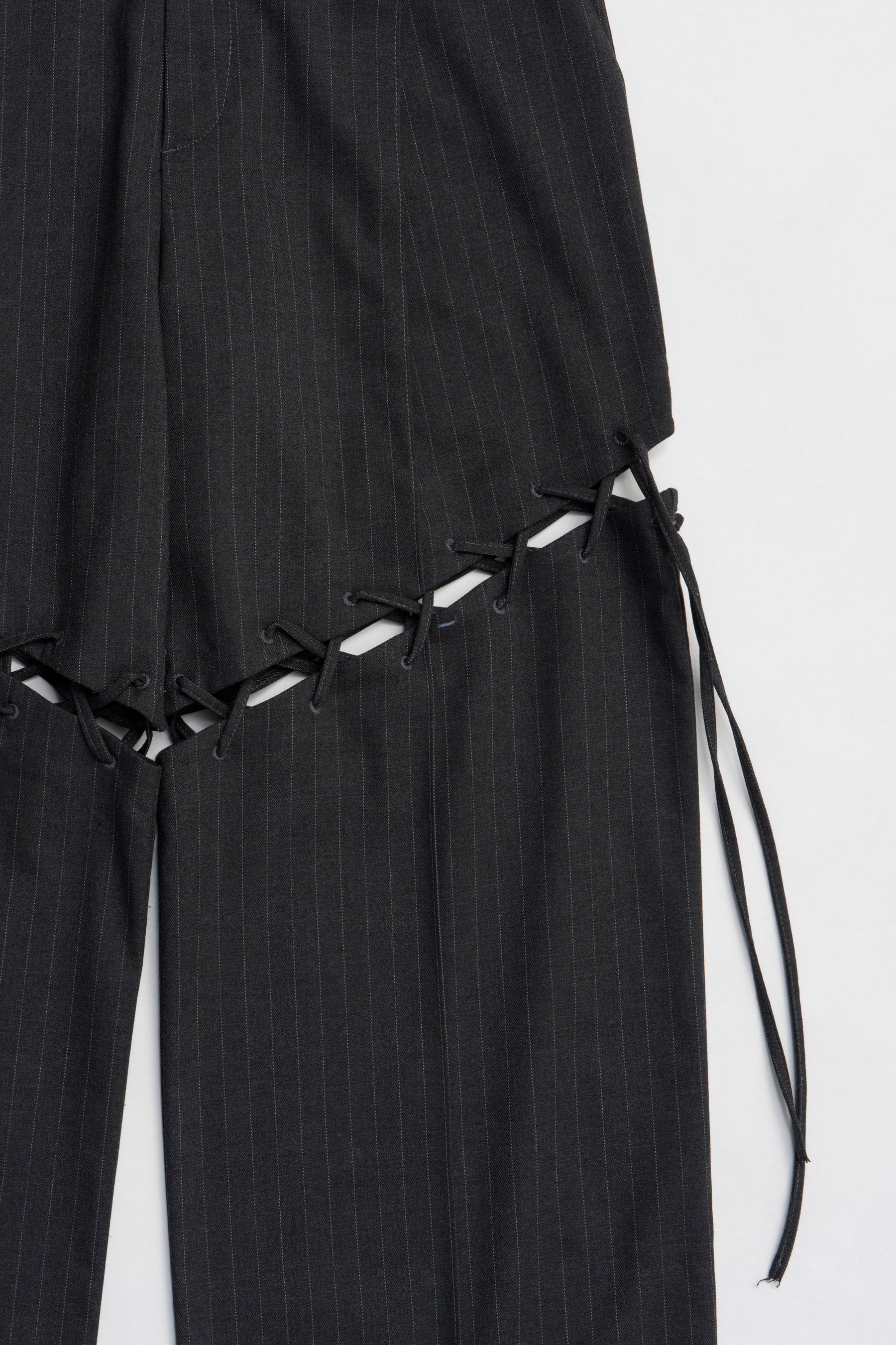 【25 SPRING PRE ORDER】Lace-Up Tailored Pants