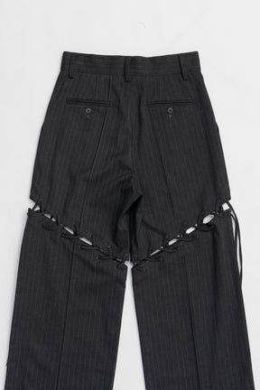 【25 SPRING PRE ORDER】Lace-Up Tailored Pants