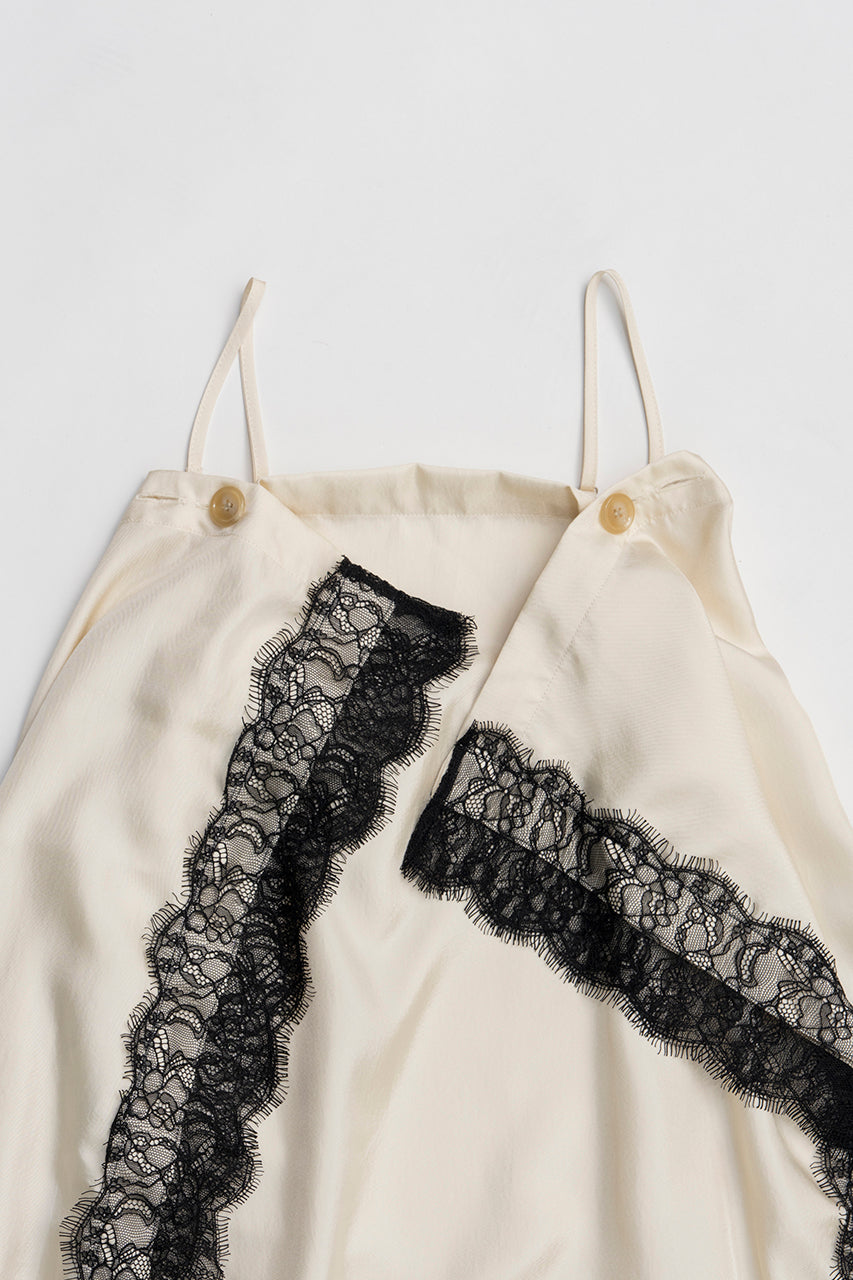 Square Pattern Skirt OP - 2026 SPRING