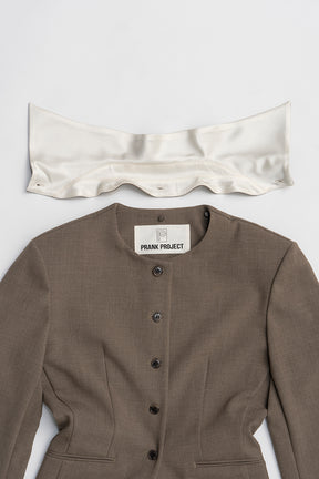 Detachable Collar Jacket - 2026 SPRING