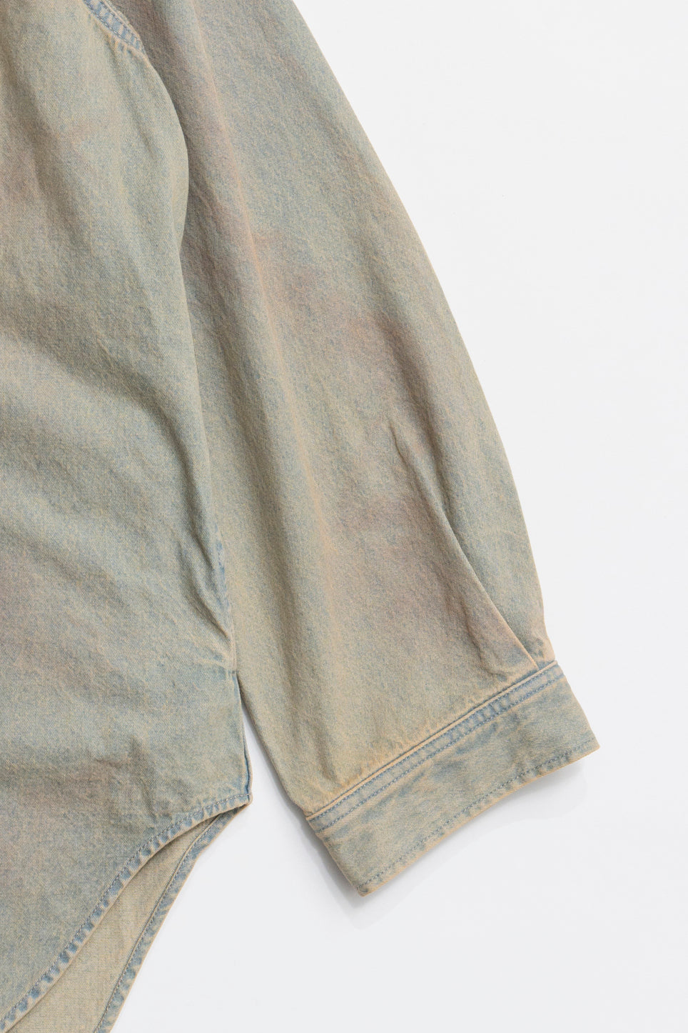 Denim Hooded Shirt - 2026 SPRING