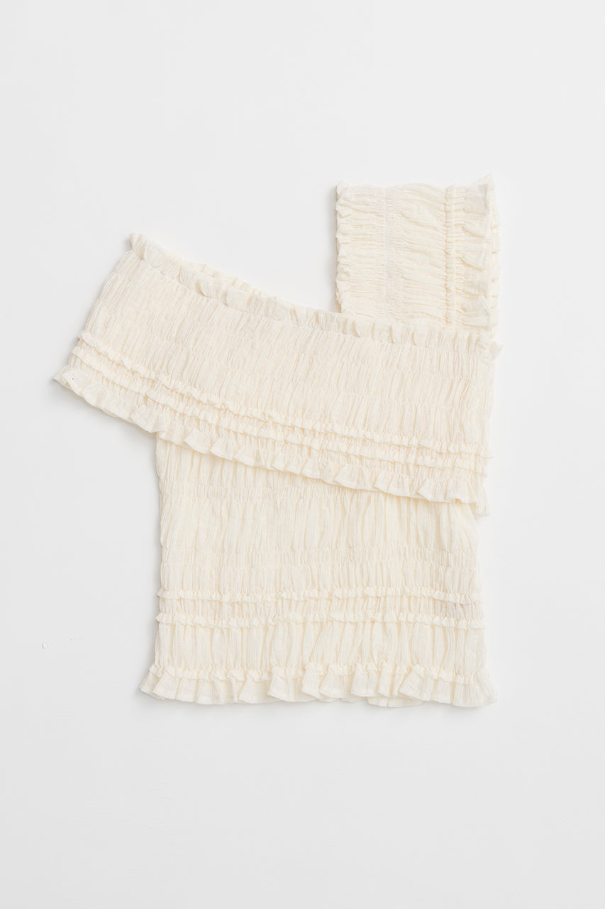 Crepe Shirring Top - 26SUMMER