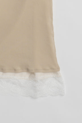 Layered Lace Skirt - 2026 SPRING