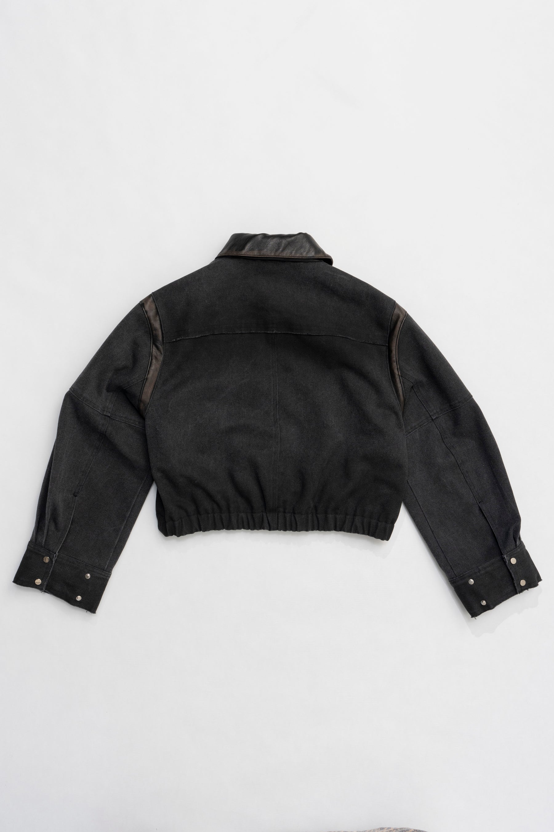 【25 SPRING PRE ORDER】Canvas Short Blouson