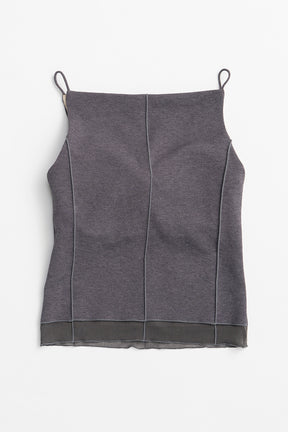 Sheer Hem Cup-In Cami