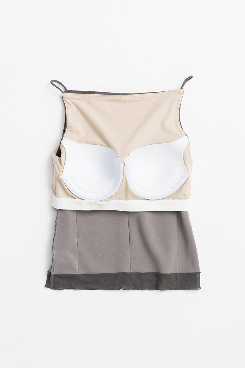 Sheer Hem Cup-In Cami