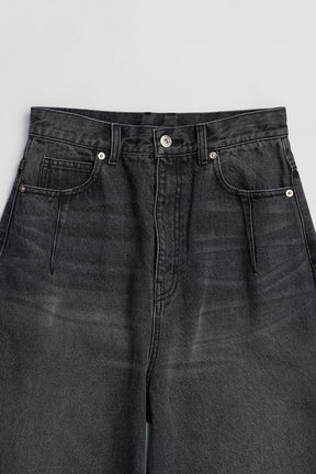 Tulle Skirt Layered Denim - 2026 SPRING