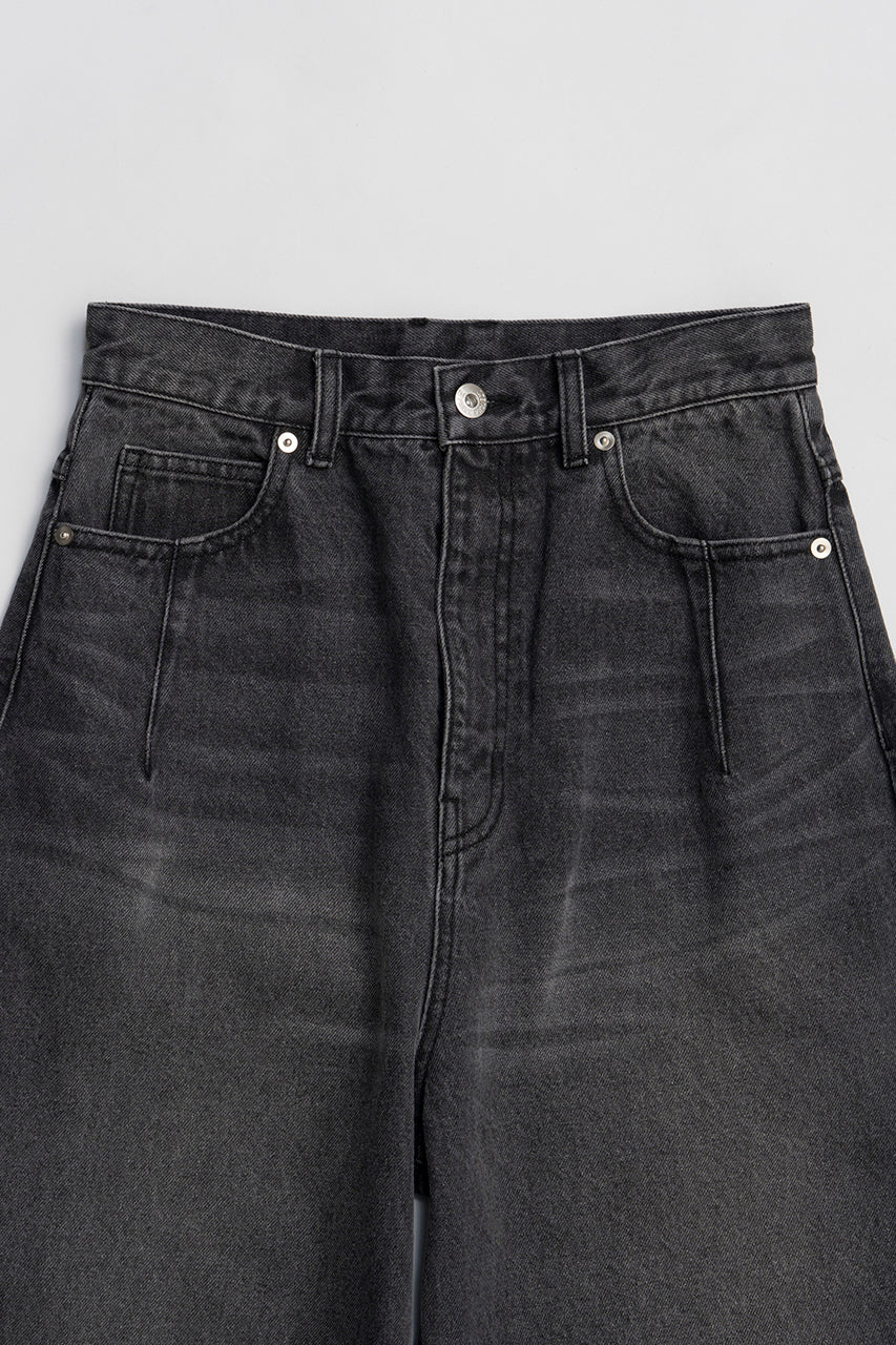 Tulle Skirt Layered Denim - 2026 SPRING