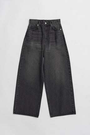 Tulle Skirt Layered Denim - 2026 SPRING