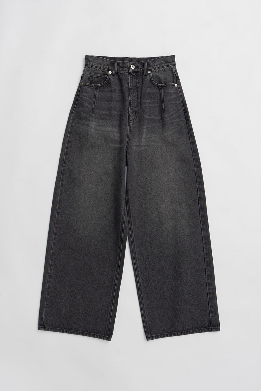 Tulle Skirt Layered Denim - 2026 SPRING