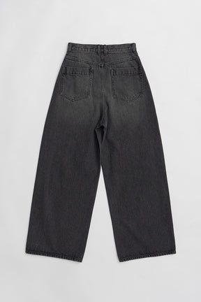 Tulle Skirt Layered Denim - 2026 SPRING