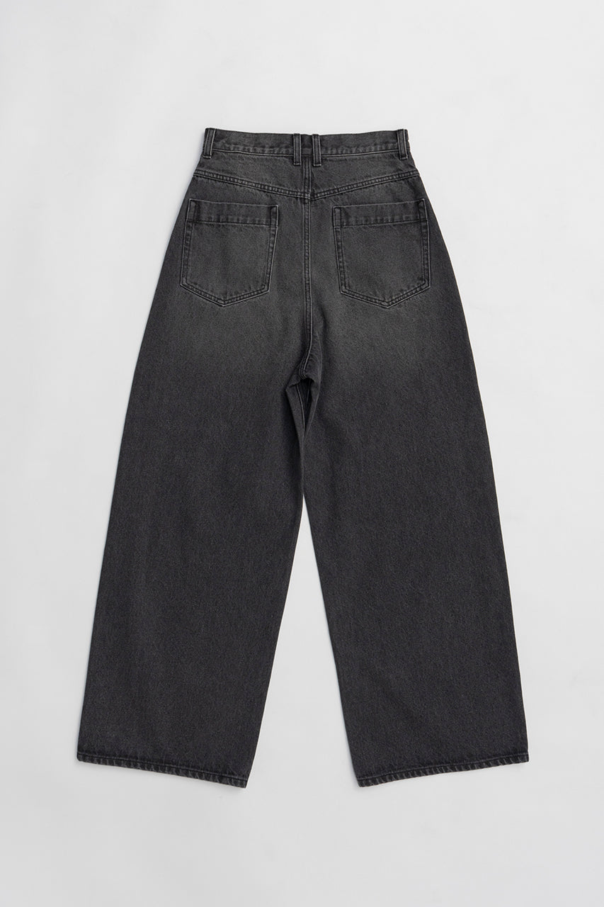 Tulle Skirt Layered Denim - 2026 SPRING