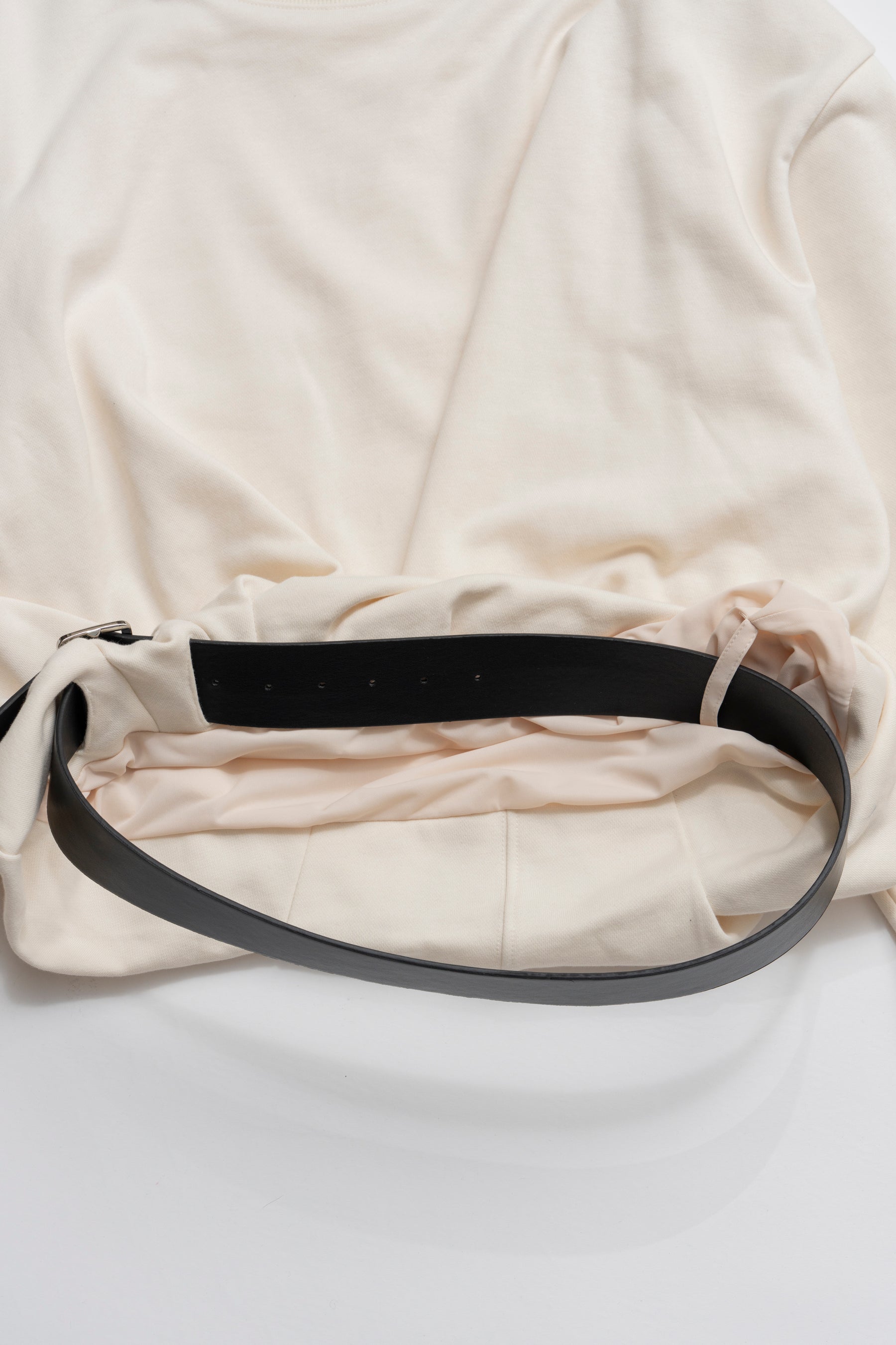 Twisted Belted Sweatshirt - 2026 SPRING