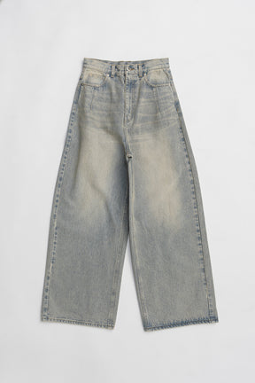 Tulle Skirt Layered Denim - 2026 SPRING