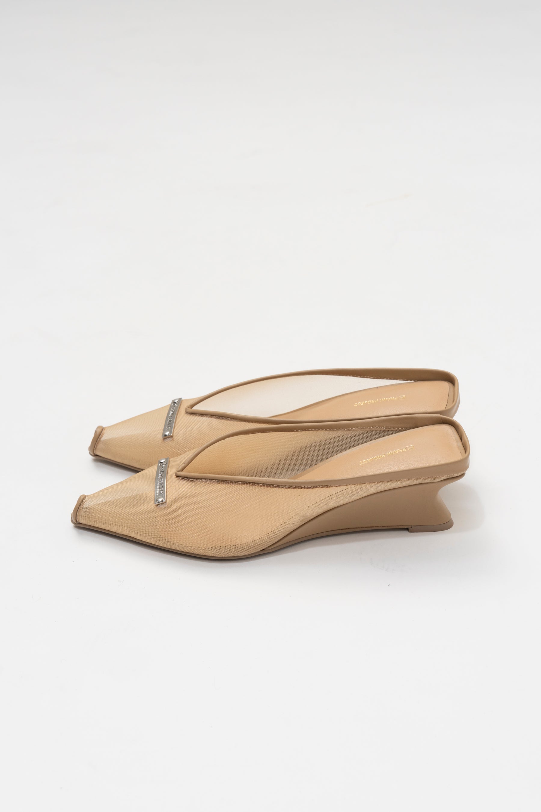 Wedge-Sole Cut Mules - 2026 SPRING