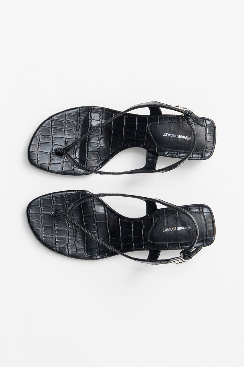 Low Heel Thong Sandals - 26SUMMER