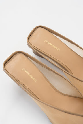 Wedge-Sole Cut Mules - 2026 SPRING