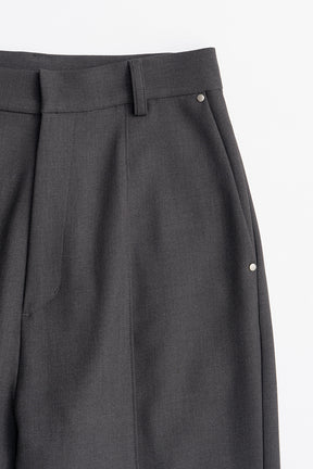 Feather Hem Pants - 2025 AUTUMN