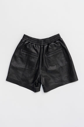 [24Autumn PRE ORDER] LEATHER SHORTS