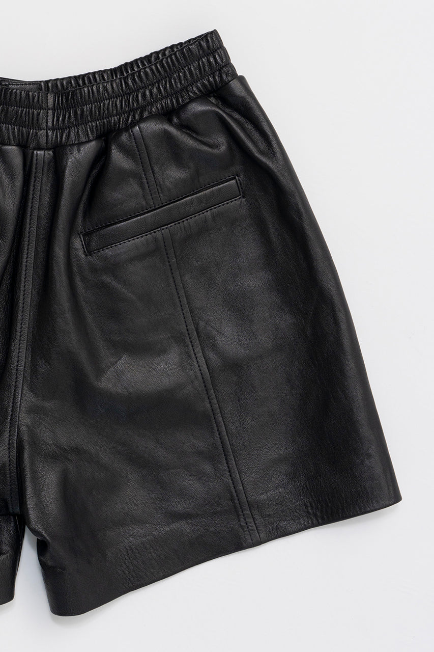 [24Autumn PRE ORDER] LEATHER SHORTS