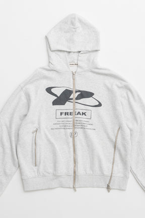 FREAK Double Zip Hoodie