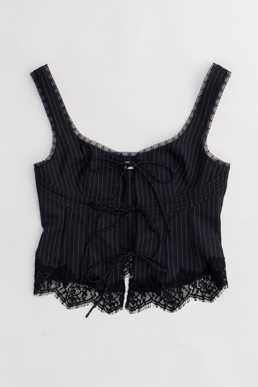 [24SUMMER PRE ORDER] Trim Lace Bustier