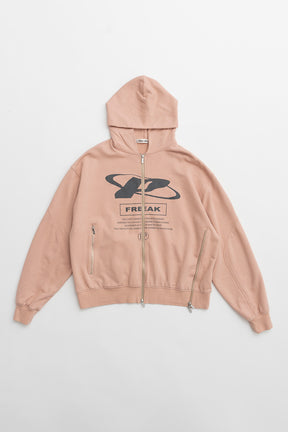 [24Autumn PRE ORDER] FREAK DOUBLE ZIP HOODIE