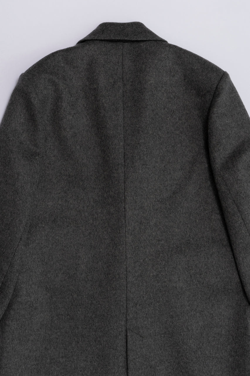 [Weboff Part number] Cashmere Beaver Double Chester Coat