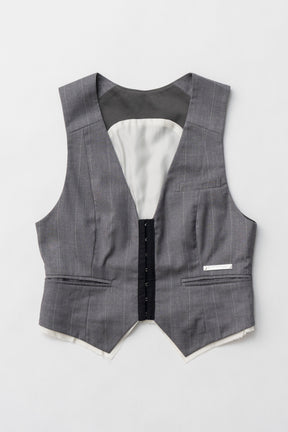 【25 SPRING PRE ORDER】Suiting Tiny Vest