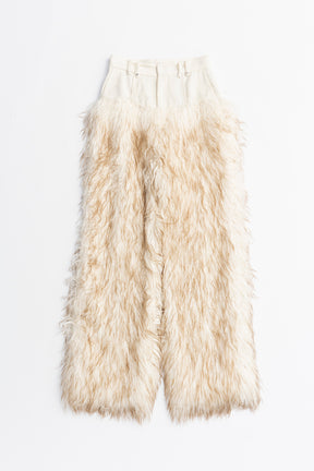 Fur Trim Pants - 2025 AUTUMN