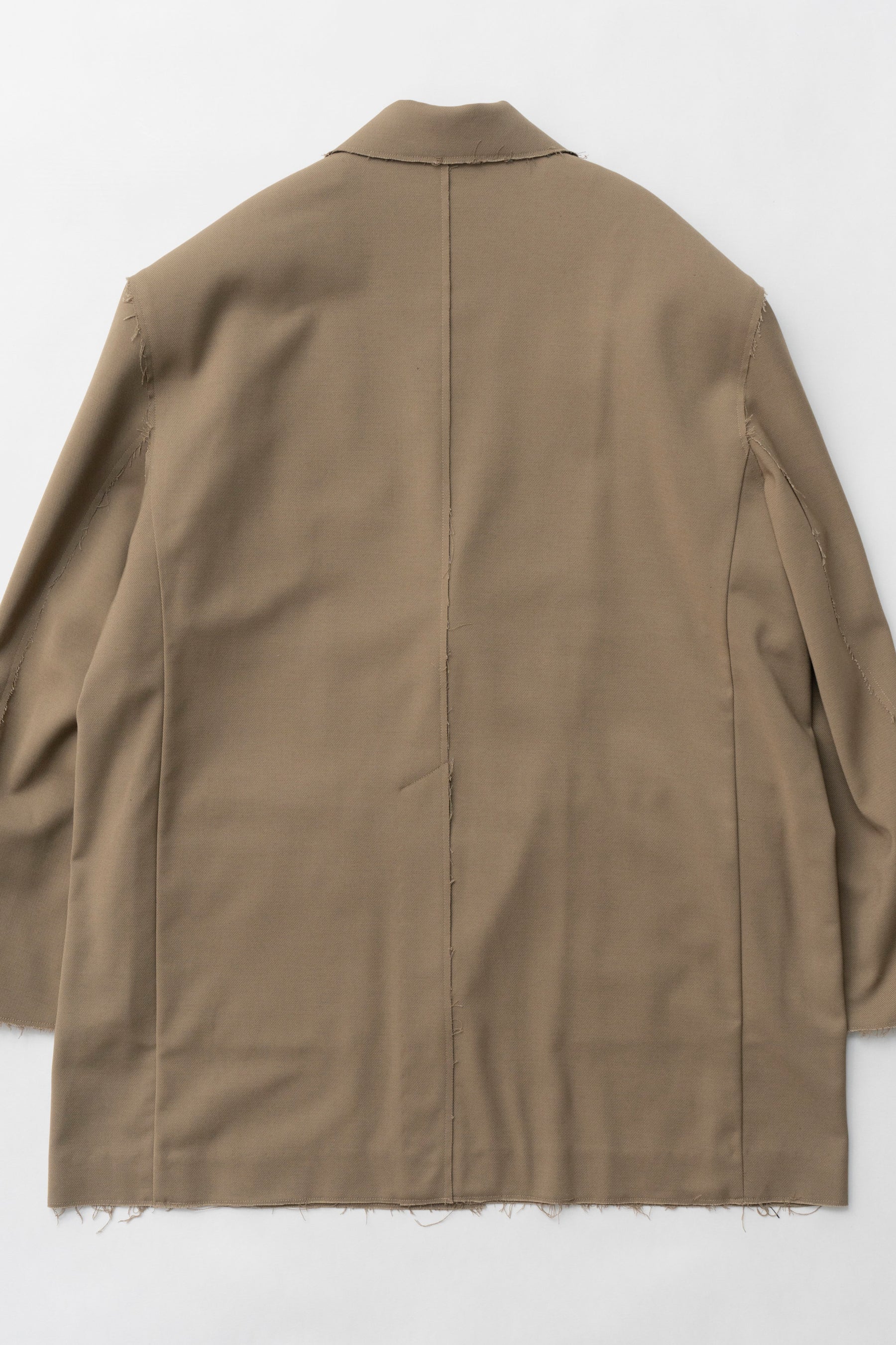 【25 SPRING PRE ORDER】Raw Edge Oversized Jacket