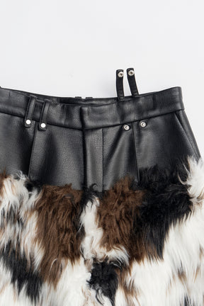 Fur Trim Pants - 2025 AUTUMN