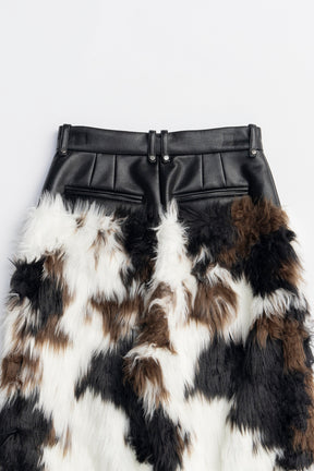 Fur Trim Pants - 2025 AUTUMN
