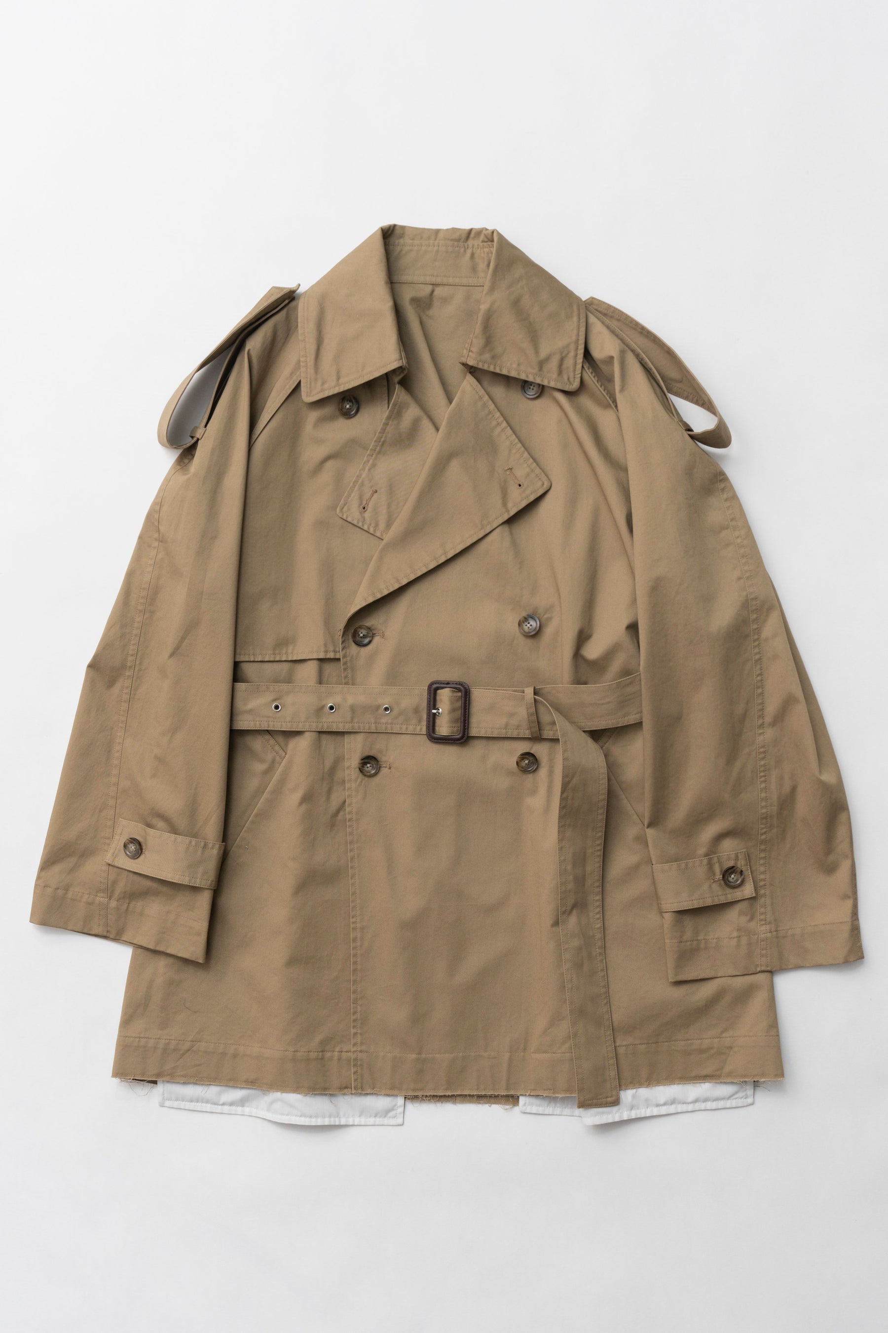 【25 SPRING PRE ORDER】Cut-out Trench Coat