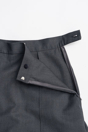 Drop Hem Layered Skirt Pants