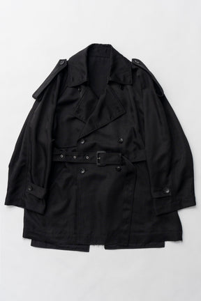 【25 SPRING PRE ORDER】Cut-out Trench Coat