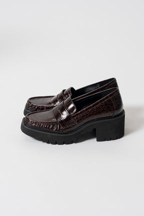 Volume Sole Gathered Loafers - 2026AUTUMN
